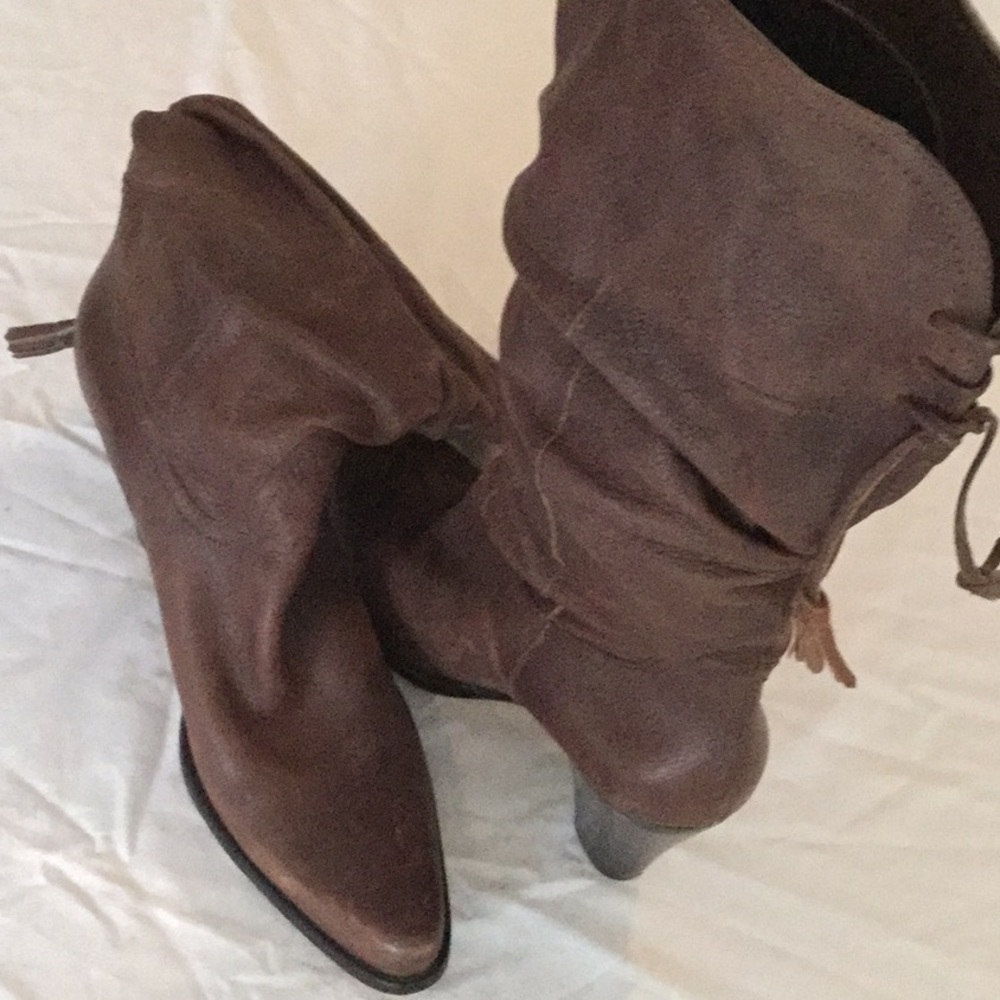 Brown boots